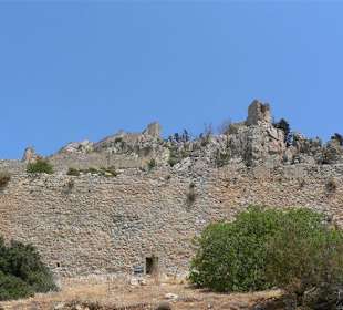 Blick auf St. Hilarion