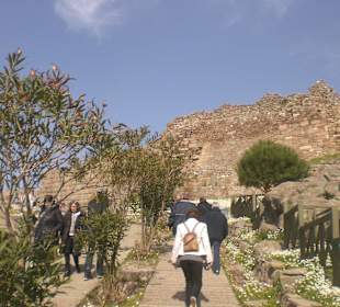 Anstieg zur alten Stadt