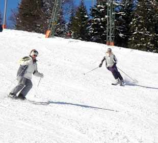 Herrlich gepflegte Schipisten