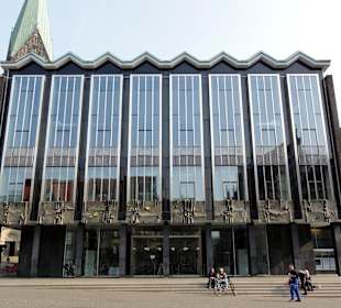 Die Bremische Bürgerschaft am Marktplatz