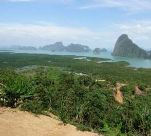 Blick über die Phang-nga-Bucht