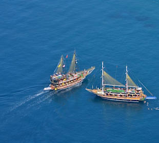 Unterhalb der Festung