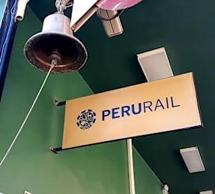 Bahnhof Stadt Ollantaytambo