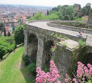 In der Altstadt Bergamos