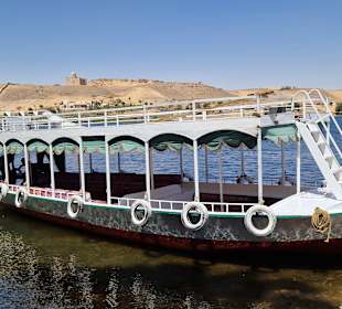 Mit dem Boot waren wir unterwegs