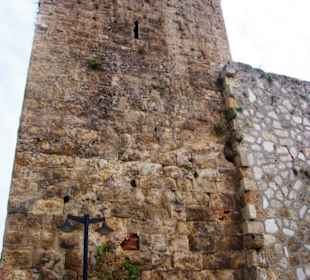 Stadt Antalya alte Stadtmauer