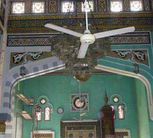 Blick in die Moschee