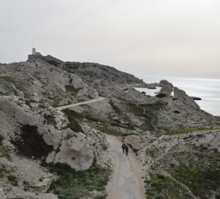 Wanderung Frioul-Inseln