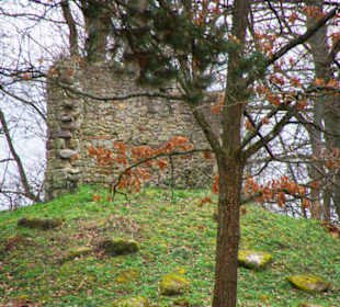 Ruinen von einem Turm