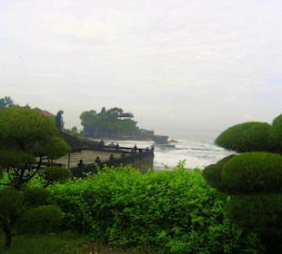 Aussicht auf den Tempel