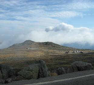 Fahrt auf den Mount Washington