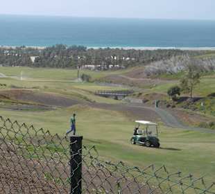 Teilbereich des Golfplatzes