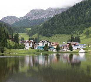 Blick über den Zauchensee