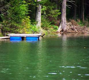 Kleiner Steg zum See