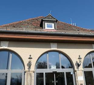 Kaffeepause auf der Terrasse vor dem Merkurstüble