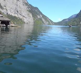 Schifffahrt St. Bartholomä nach Schönau