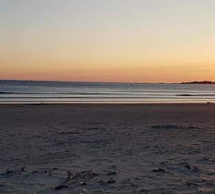 Playa de Lanzada Sonnenuntergang