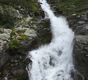 Zufluss zum Silvretta Stausee - Wasserfall