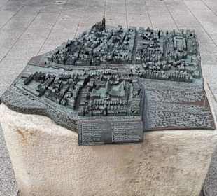 Stadtrelief in Emden