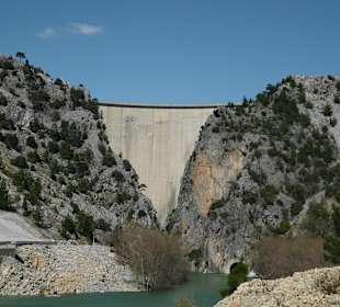 Noch einmal die Staumauer