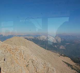 Widok z kolejki linowej