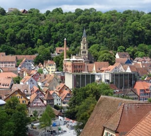 Kunsthalle Würth vom Schwalbennest aus