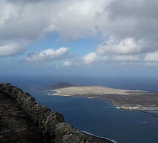 Ausblick La Graciosa