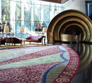 Ein Blick in die Lobby