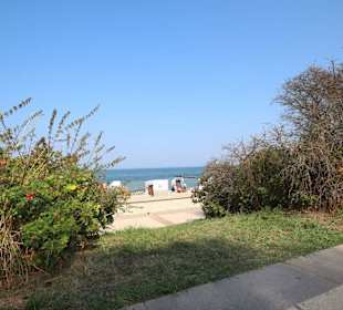 Blick auf den Strand