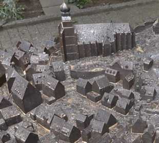 Bronzerelief der Stadt Herrenberg