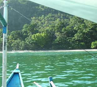Der Strand für den Park Eingang ist in Sichtnähe
