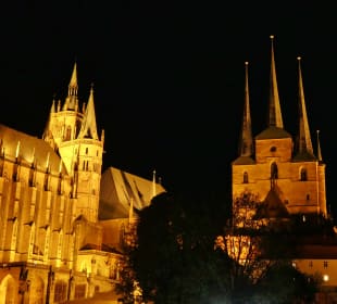 Unterwegs in der Altstadt von Erfurt