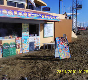Strandsituation Maspalomas Gran Canaria