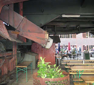 Biergarten des Restaurants