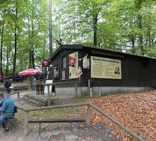 Pastei-Parkplatzkiosk