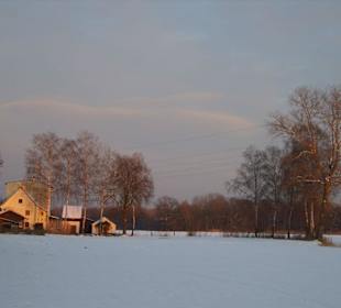Abendsonne an der Mühle
