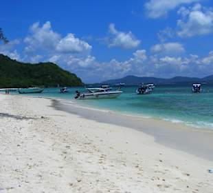 Spiaggia a Coral Island