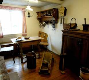 Wohn-Küche der Vergangenheit