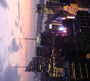 Sunset über Manhattan