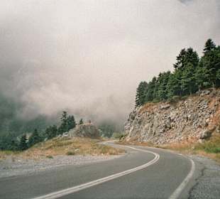 Fahrt Richtung Chiliadou