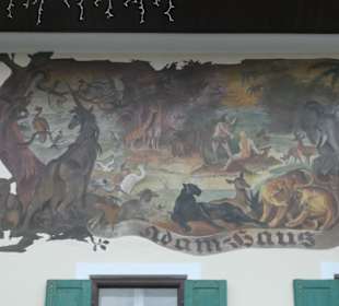 Unterwegs im Ortsteil Garmisch