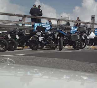 Die ersten Parker in Sicht