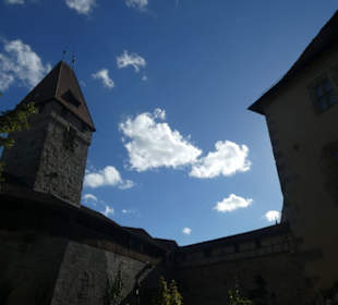 Bei der Besichtigung der Veste Coburg