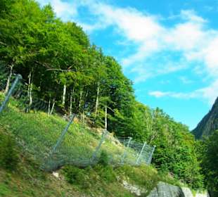 Alles gut gesichert Steinschlag