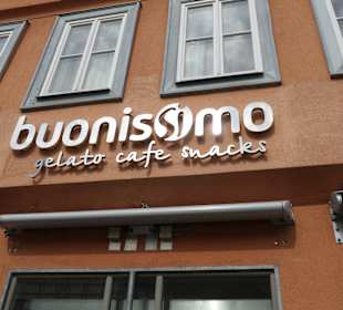 Kaffeepause bei Buonissimo am Marktplatz
