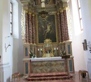 Innenansicht Altar