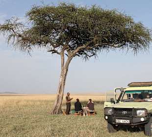 Picknick in der Masai Mara