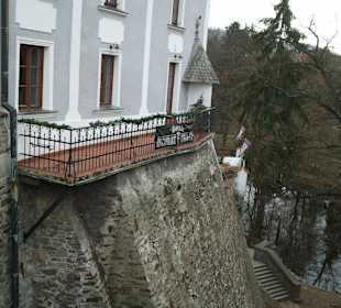 Von der Brücke aus