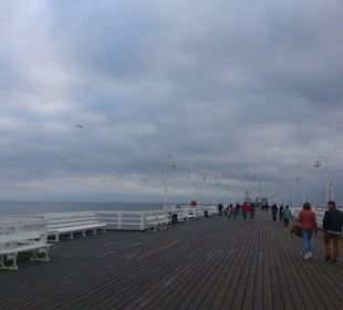 Molo w Sopocie - w październiku 2014