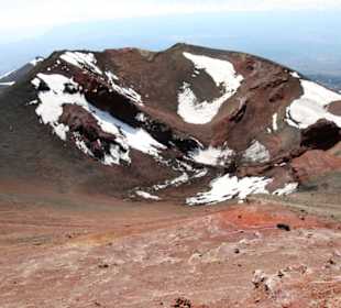 Ätna erloschener Krater